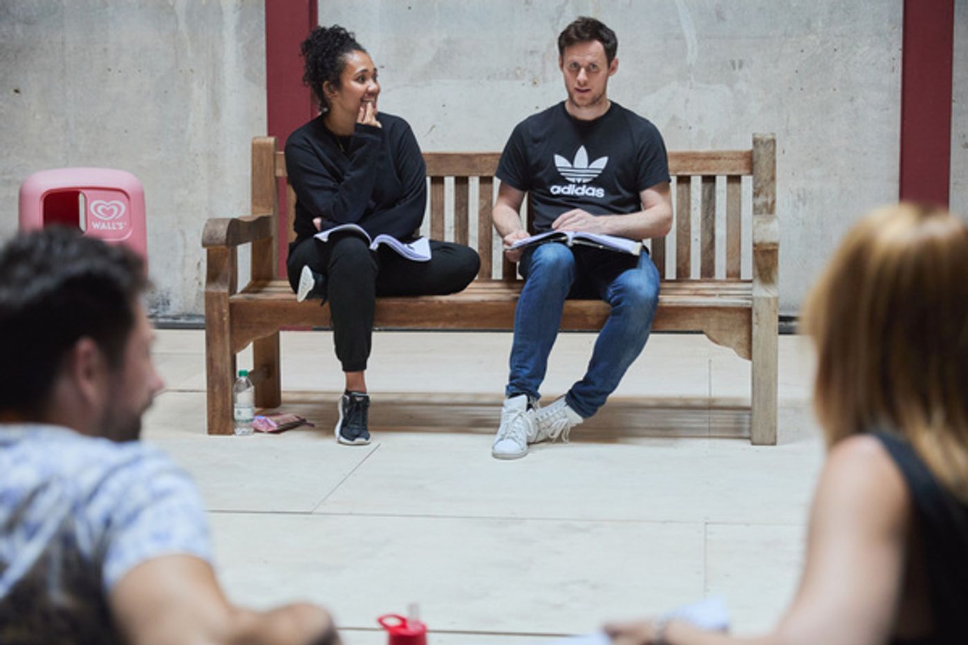Photos: Inside Rehearsals For PARK BENCH At The Park Theatre  Image