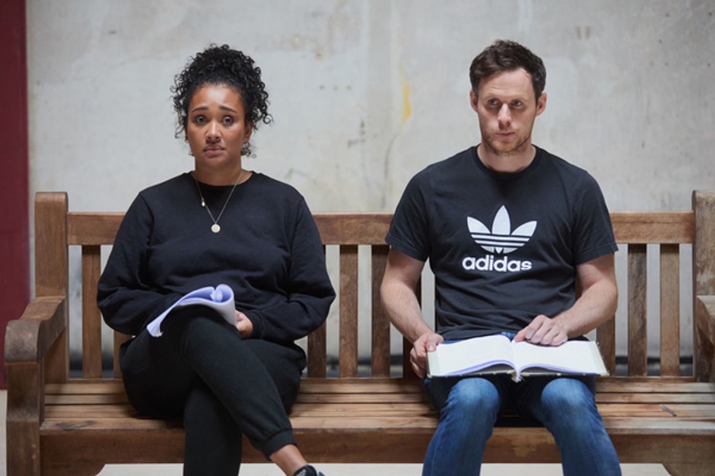 Photos: Inside Rehearsals For PARK BENCH At The Park Theatre  Image