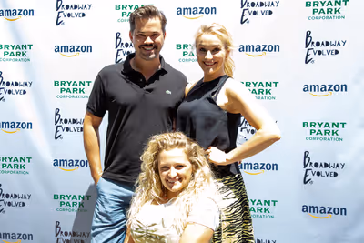 Andrew Rannells, Ali Stroker, Betsy Wolfe Photo