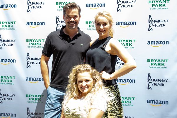 Andrew Rannells, Ali Stroker, Betsy Wolfe Photo