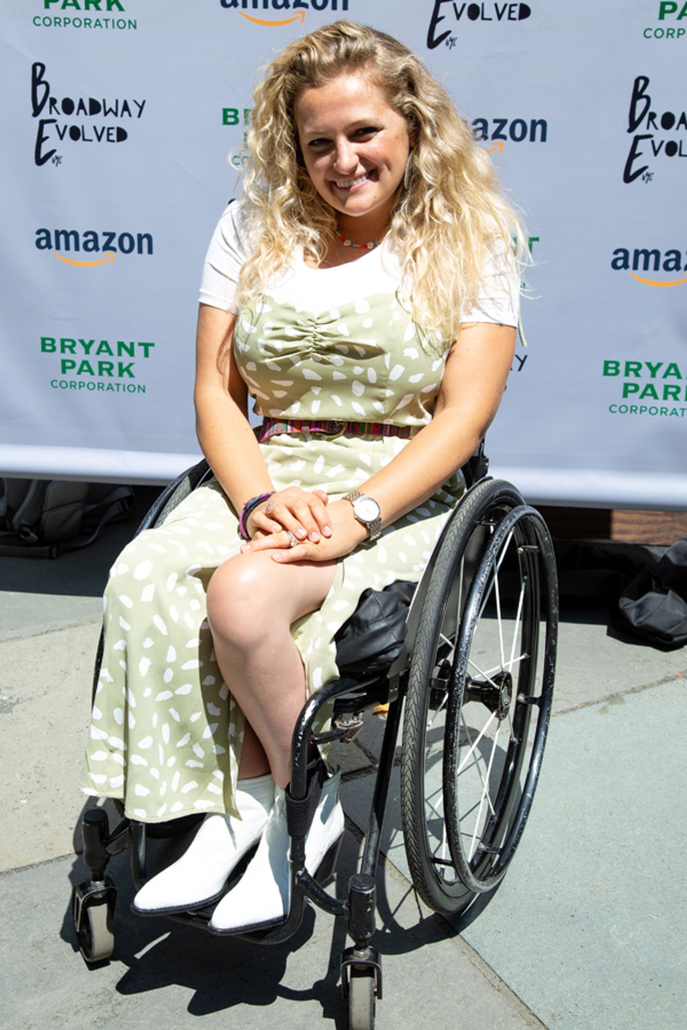 Photos: Betsy Wolfe, Andrew Rannells & More Kick Off BroadwayEvolved Initiative at Bryant Park  Image