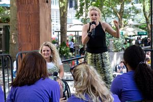 Ali Stroker, Betsy Wolfe Photo
