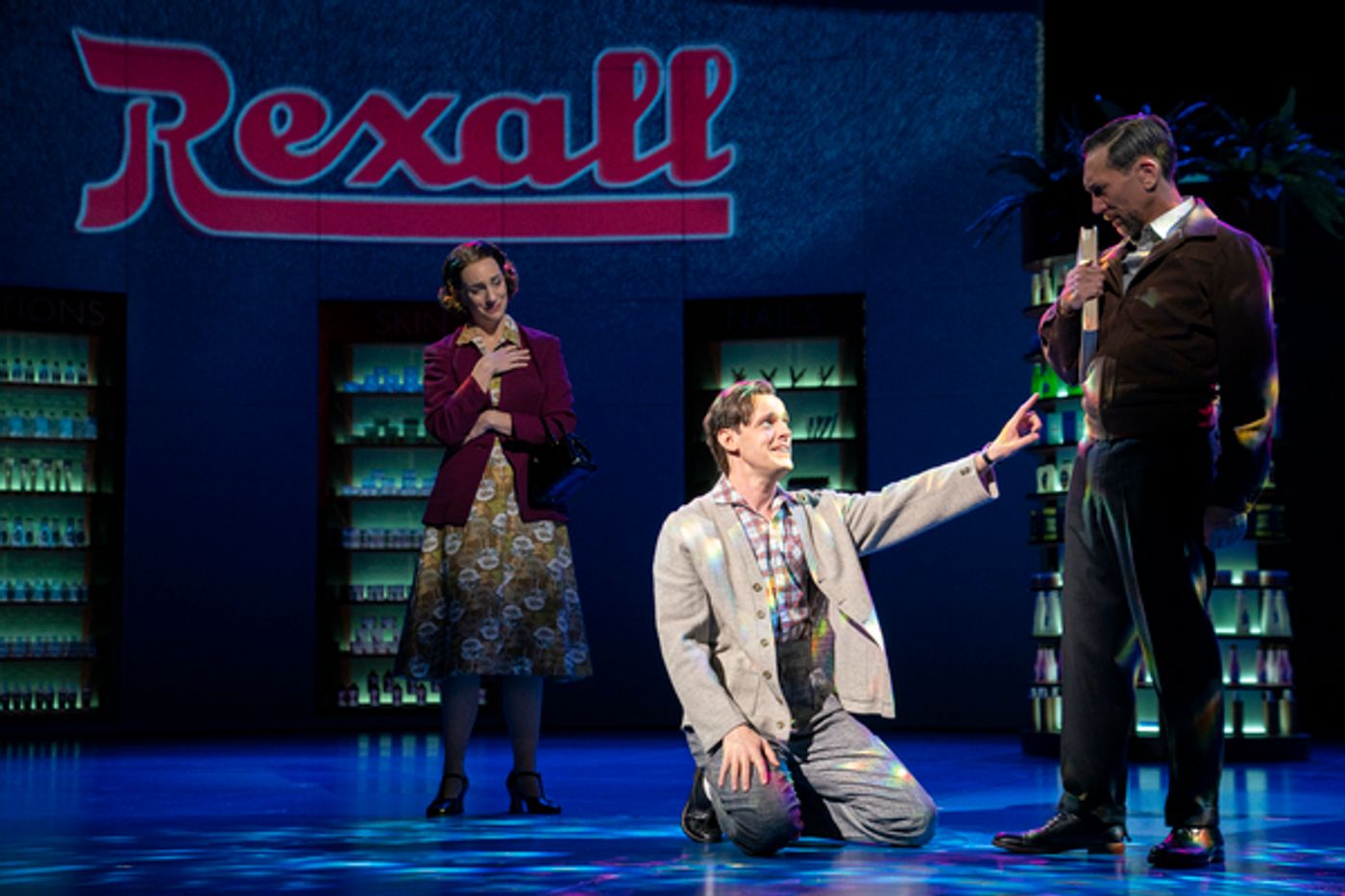 Photos: First Look at Tony Yazbeck, Carmen Cusack & Harry Hadden-Paton in FLYING OVER SUNSET  Image