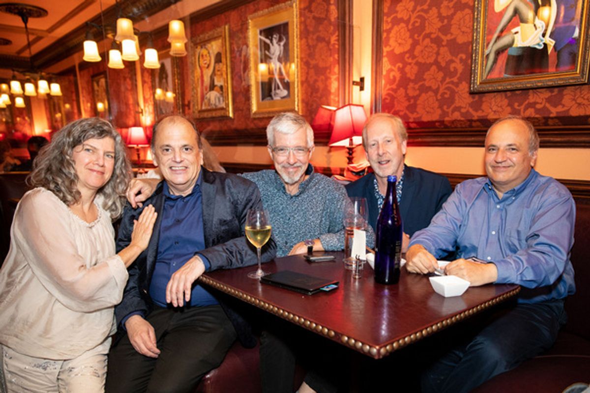 Karen Marx, John Minnock, Duncan Patton, Cliff Lyons and Athos Bousvaros Photo by Leslie Farinacci at 