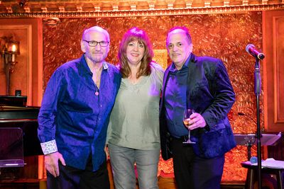 Dave Liebman, Caris Visentin Liebman and John Minnock Photo by Leslie Farinacci Photo