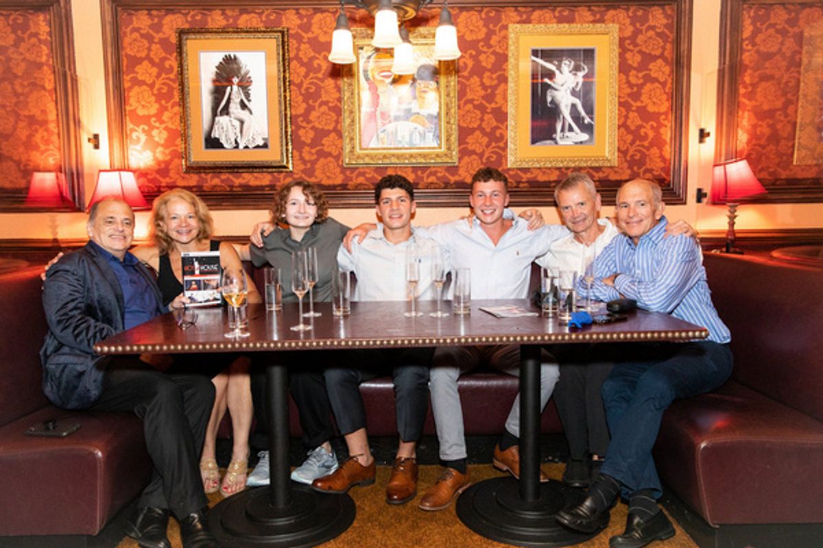 John Minnock, Shari Sprole, Jessica Sprole, Brett Avery, Jake Avery, Bob Sprole and Bill Minnock Photo by Leslie Farinacci at 