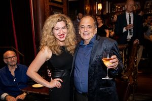 Publicist Lydia Liebman and John Minnock Photo by Leslie Farinacci @ BroadwayWorld Publicist Lydia Liebman and John Minnock Photo by Leslie Farinacci Photo