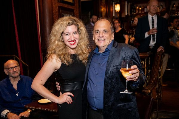 Publicist Lydia Liebman and John Minnock Photo by Leslie Farinacci Photo