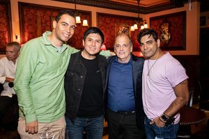 Matt Drucker, Rudy Ortiz, John Minnock and Raj Krshna Photo by Leslie Farinacci @ BroadwayWorld Matt Drucker, Rudy Ortiz, John Minnock and Raj Krshna Photo by Leslie Farinacci Photo