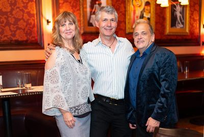 Lyda D?Amore, Erick Holmberg and John Minnock Photo by Leslie Farinacci Photo