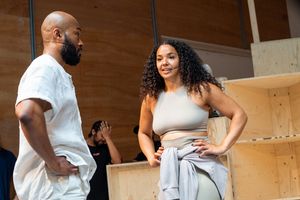 Arinze Kene, Shanay Holmes Photo