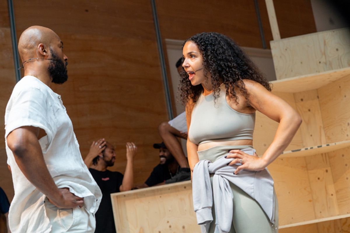 Arinze Kene, Shanay Holmes at 