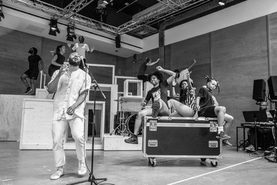 Arinze Kene, Sophia Mackay, Gabrille Brooks, Melissa Brown Taylor Photo