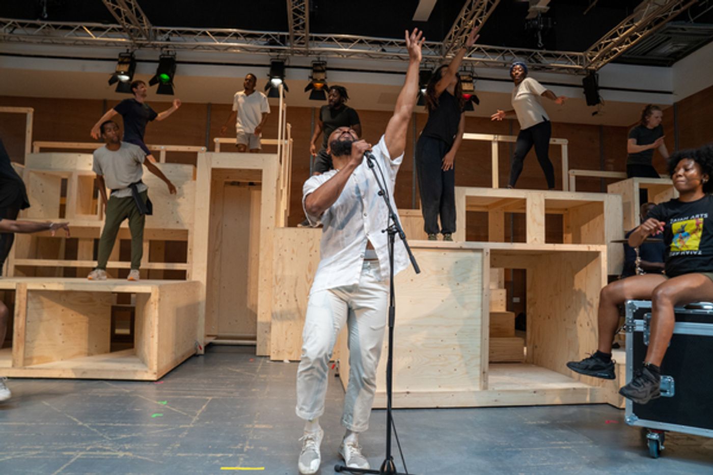 Photos/Video: Rehearsals Begin For GET UP, STAND UP! THE BOB MARLEY MUSICAL  Image
