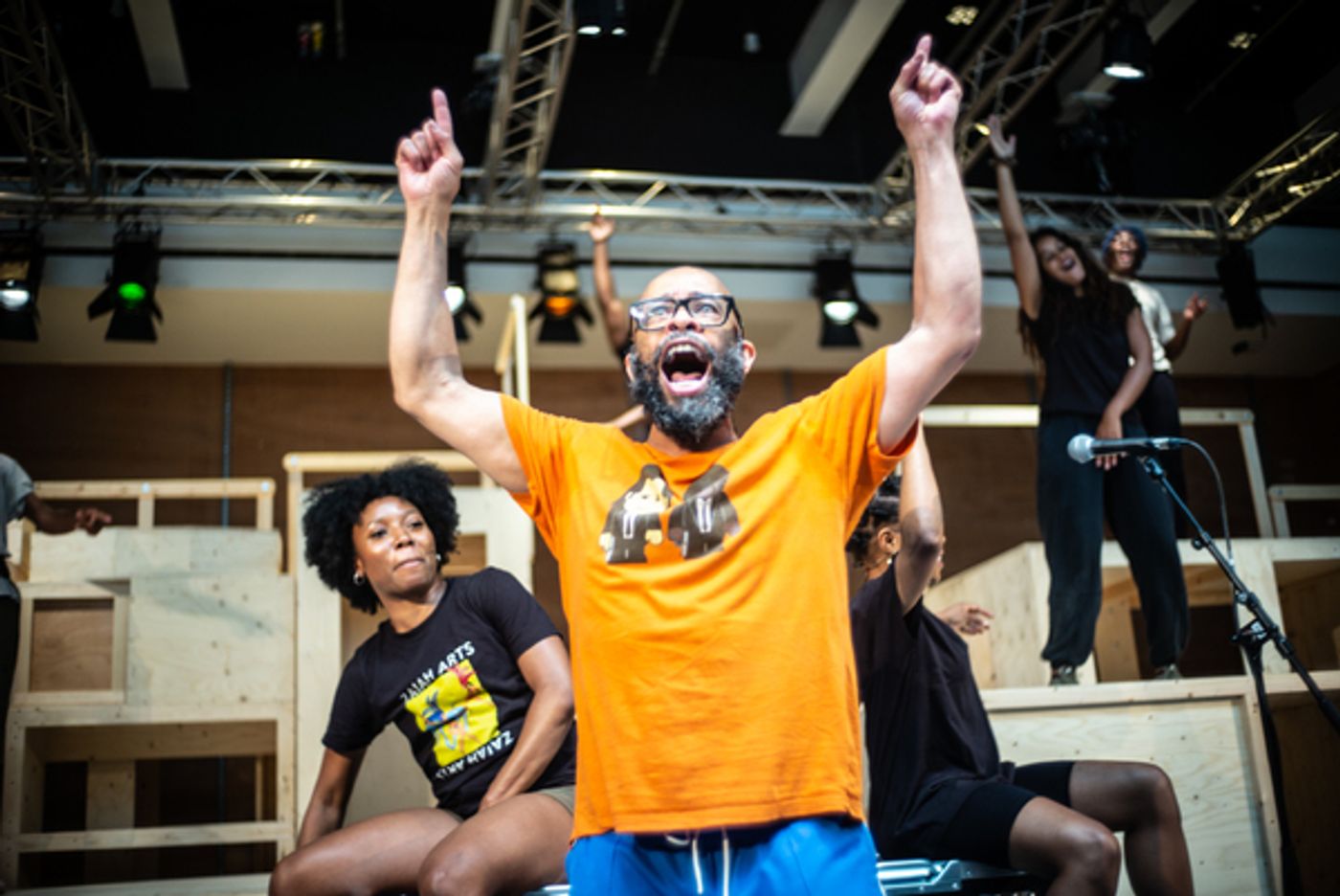 Photos/Video: Rehearsals Begin For GET UP, STAND UP! THE BOB MARLEY MUSICAL Photos/Video: Rehearsals Begin For GET UP, STAND UP! THE BOB MARLEY MUSICAL Image