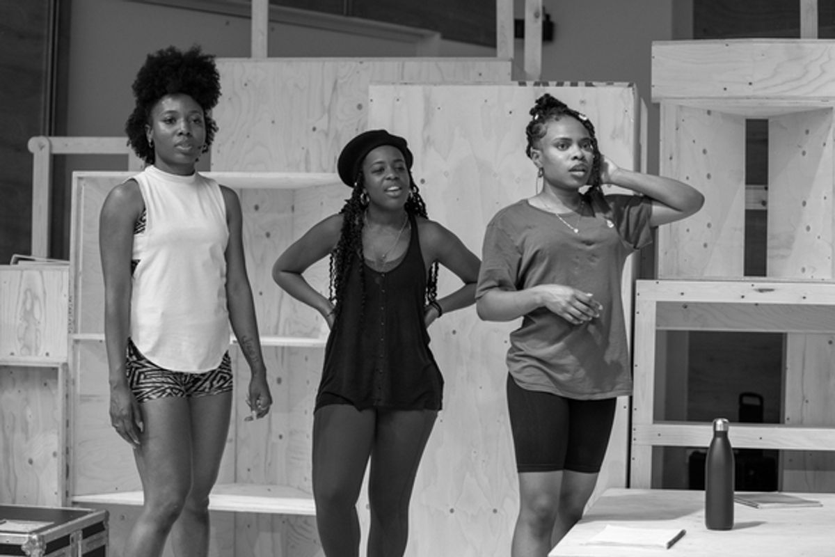 Sophia Mackay, Gabrielle Brooks, Melissa Brown Taylor at 