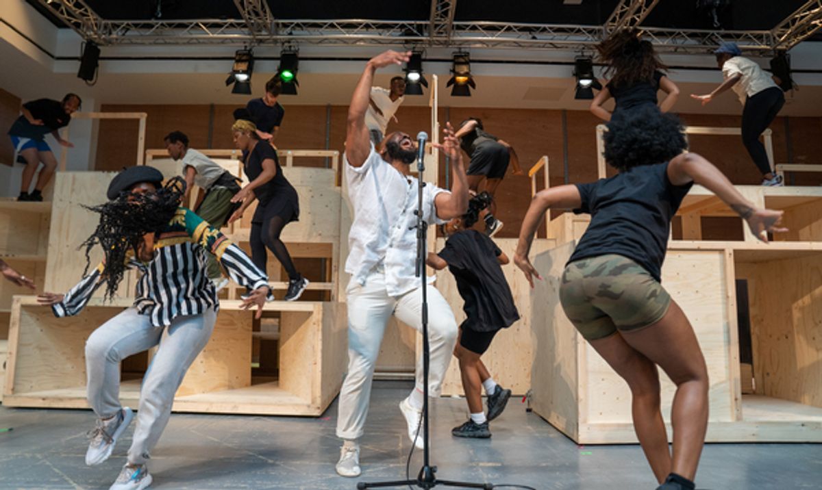 Cast at Photos/Video: Rehearsals Begin For GET UP, STAND UP! THE BOB MARLEY MUSICAL