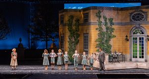 Kate Rockwell, Michael Hayden, VonTrap Children Photo