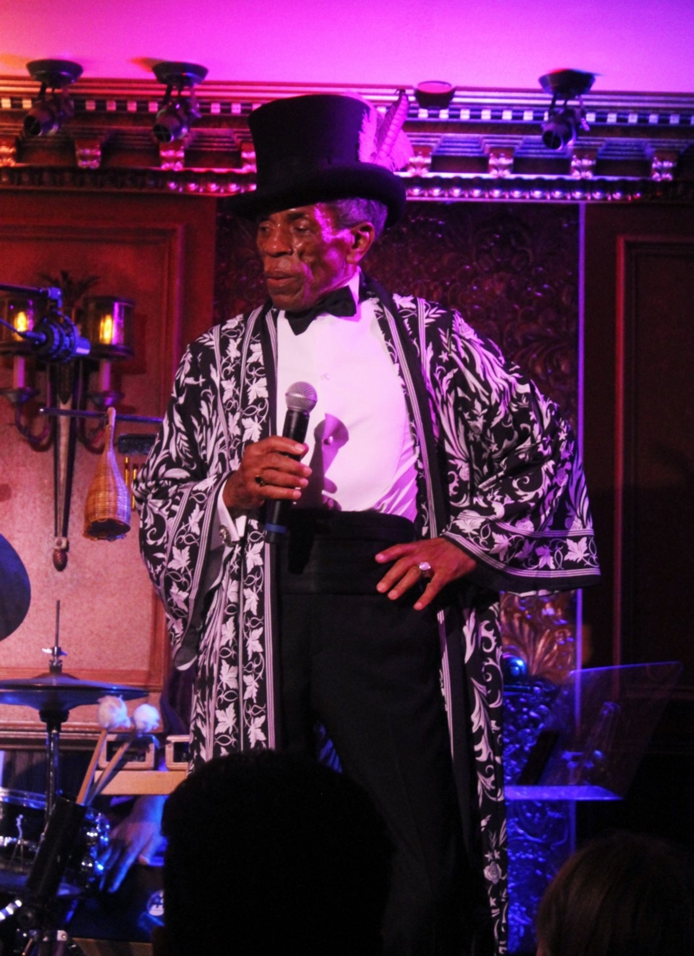 Review: Andre De Shields Takes 54 Below Audience To Church And Back With BLACK BY POPULAR DEMAND Review: Andre De Shields Takes 54 Below Audience To Church And Back With BLACK BY POPULAR DEMAND Image