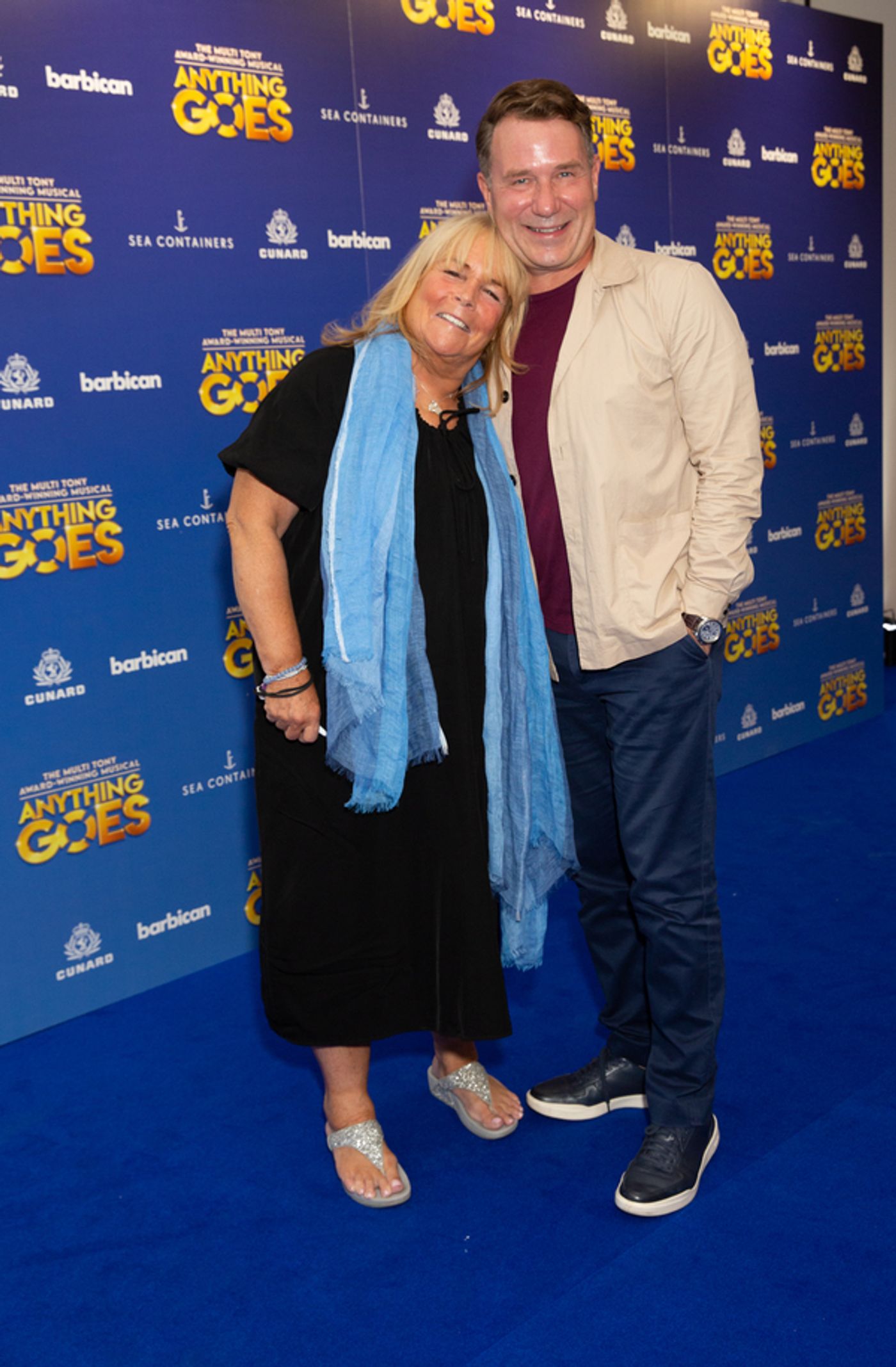 Photos: On the Blue Carpet for Opening Night of ANYTHING GOES  Image