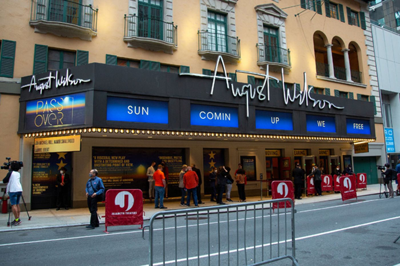 Photos: PASS OVER, the First Broadway Play to Return, Celebrates First Preview!  Image