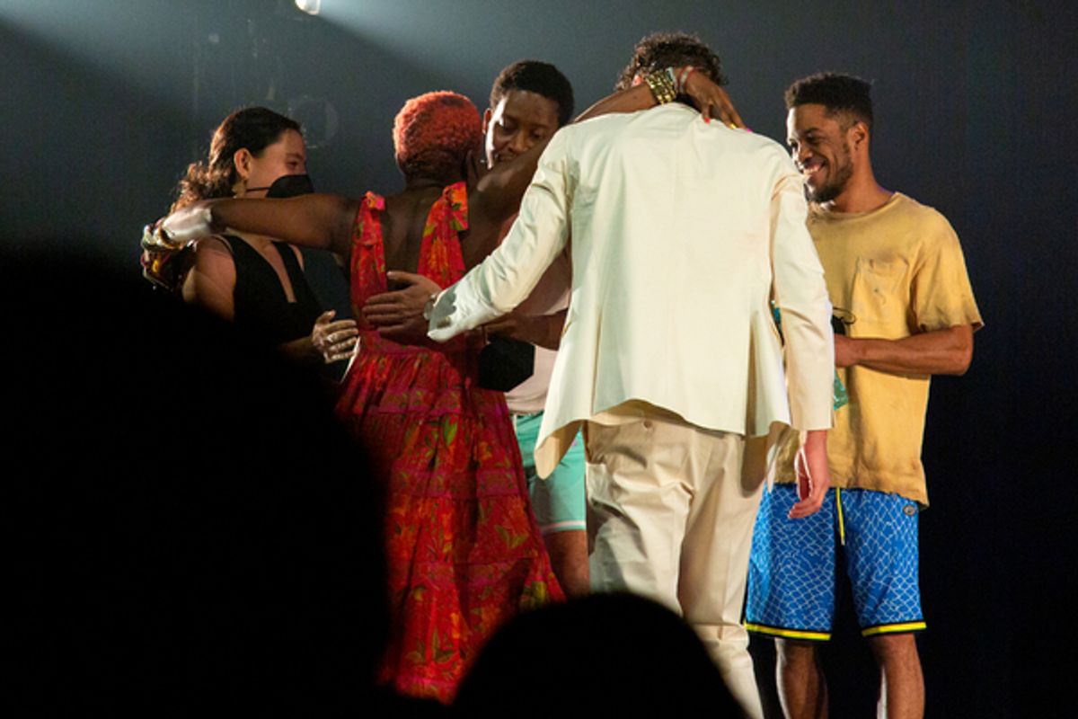 Danya Taymor, Antoinette Chinonye Nwandu, Namir Smallwood, Jon Michael Hill, Gabriel Ebert at 