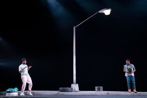 Namir Smallwood and Jon Michael Hill  Photo