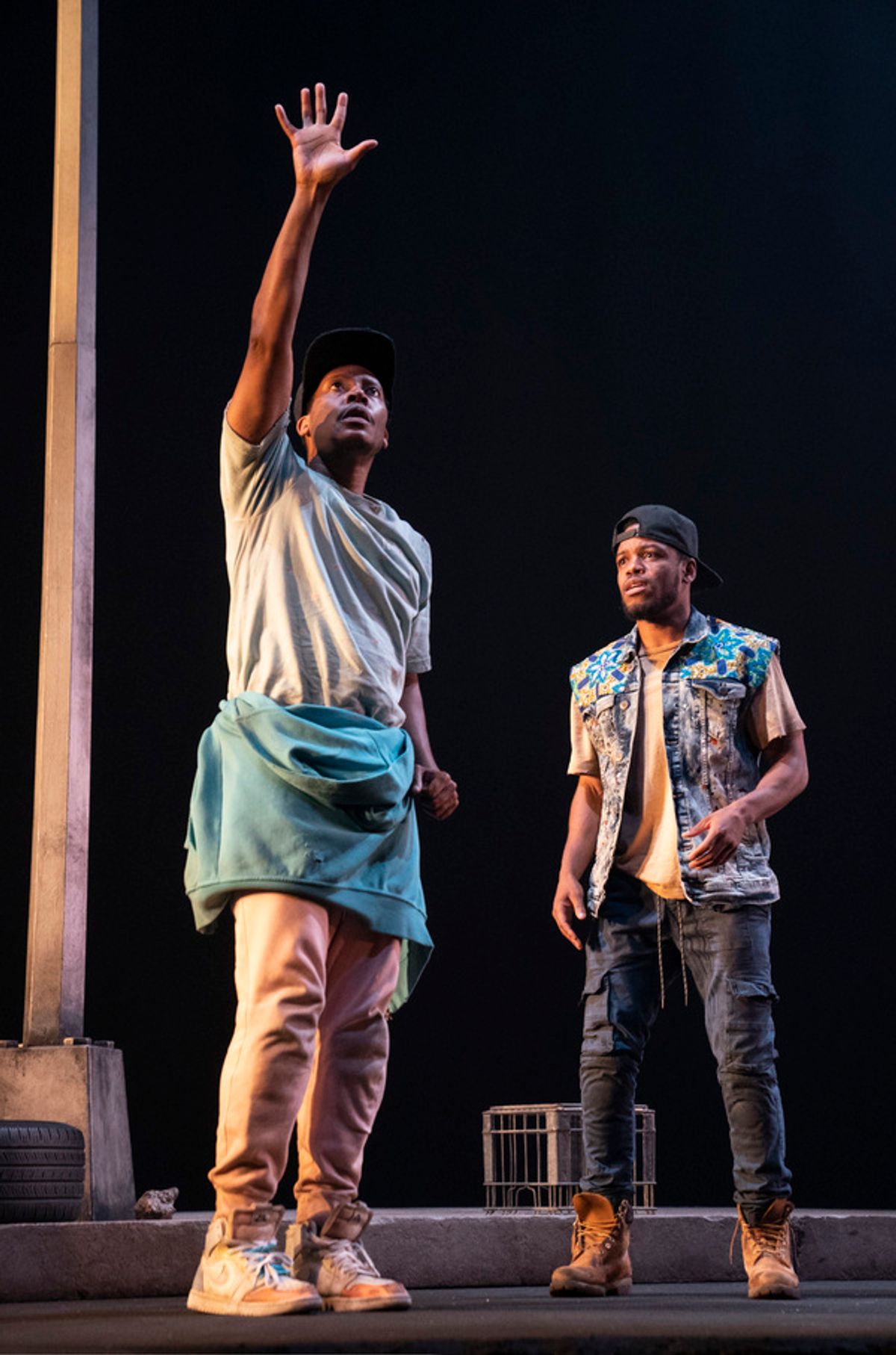 Jon Michael Hill and Namir Smallwood at 