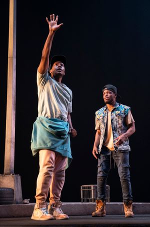 Jon Michael Hill and Namir Smallwood Photo