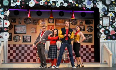 Alex Keane, Carson Zoch, Shelby Zimmerman and Ilyssa Rubin Photo