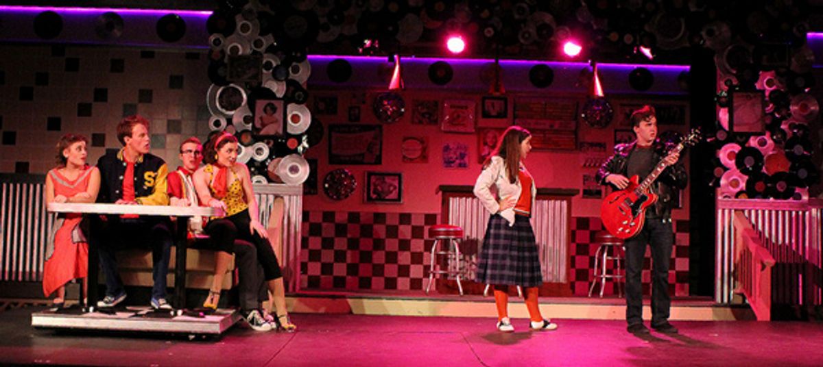 Alex Keane, Carson Zoch, Shelby Zimmerman and Ilyssa Rubin at 