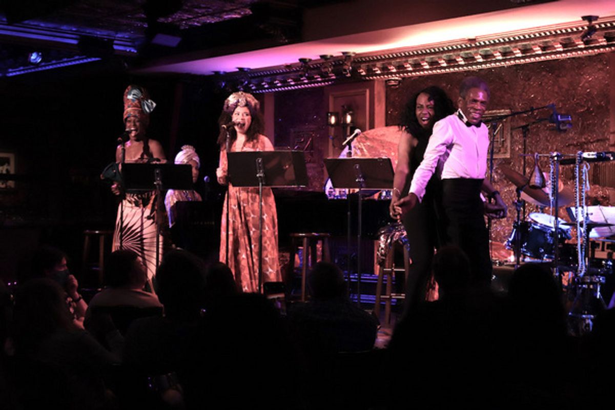 Kimberly Marable, Sean Mayes, Lori Tishfield, Freida Williams, Andre De Shields at 