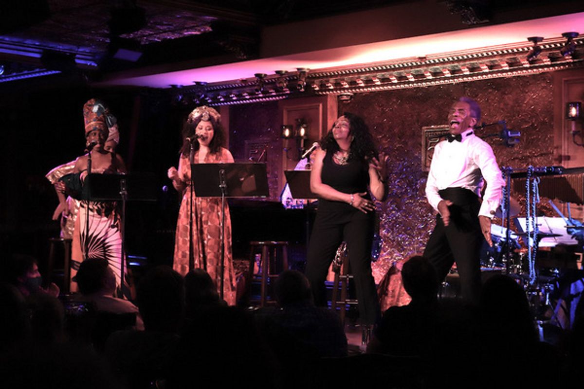 Kimberly Marable, Sean Mayes, Lori Tishfield, Freida Williams, Andre De Shields at 