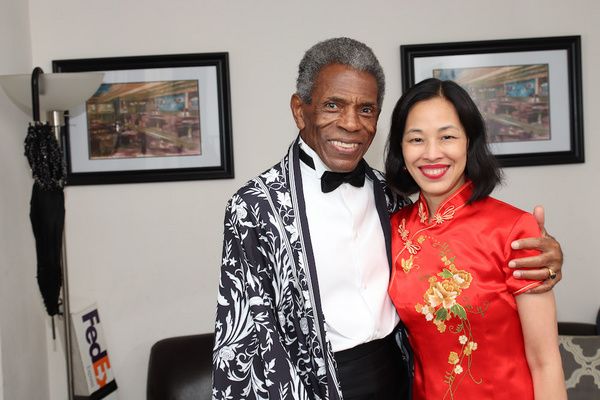 Andre De Shields and Lia Chang Photo