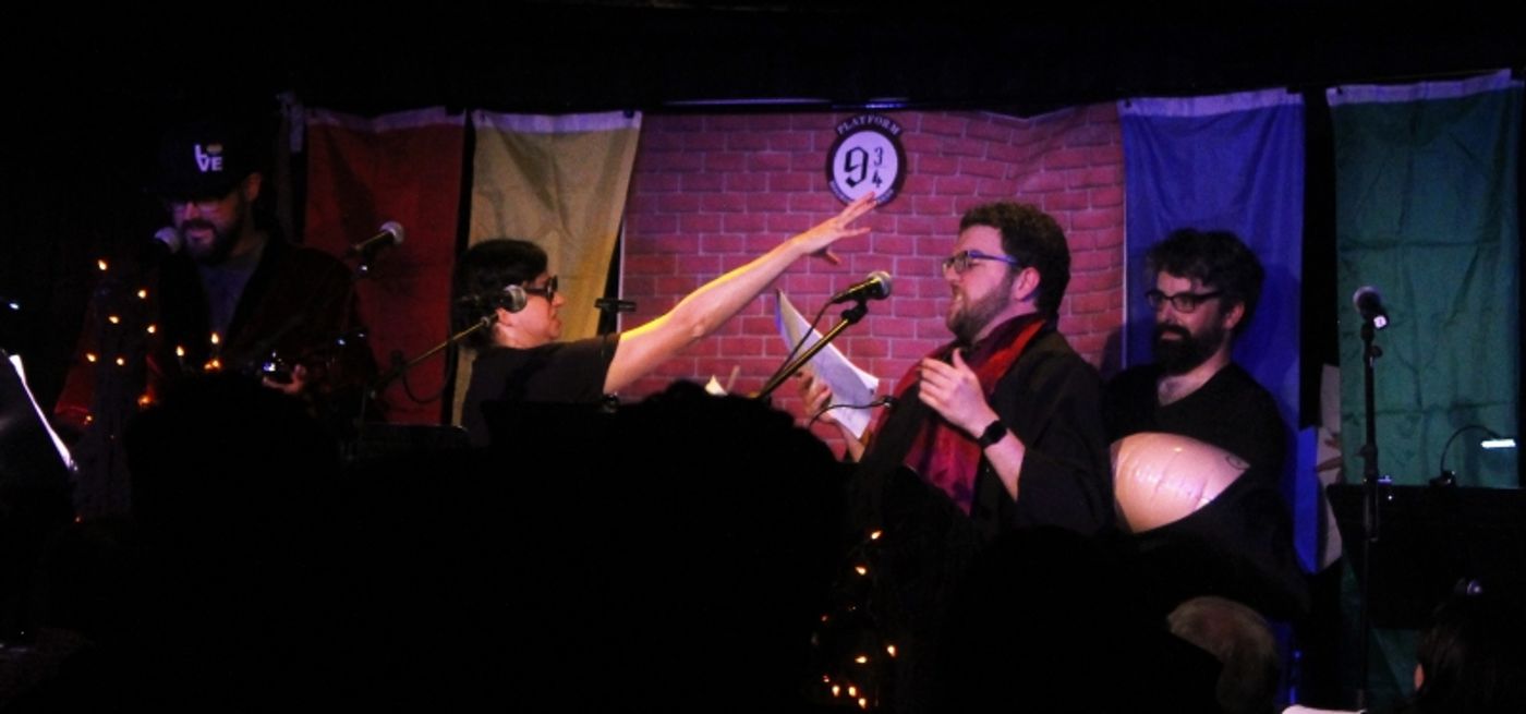 Random Access Theatre Takes A VERY Drunk Text Run At Harry Potter with, HARRY THE FIRST, THE BOY WHO HATH LIV'D at Don't Tell Mama  Image