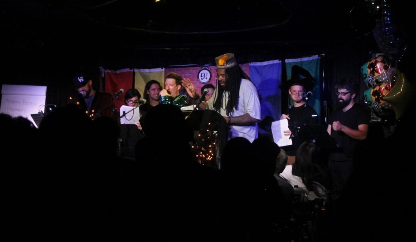 Random Access Theatre Takes A VERY Drunk Text Run At Harry Potter with, HARRY THE FIRST, THE BOY WHO HATH LIV'D at Don't Tell Mama  Image