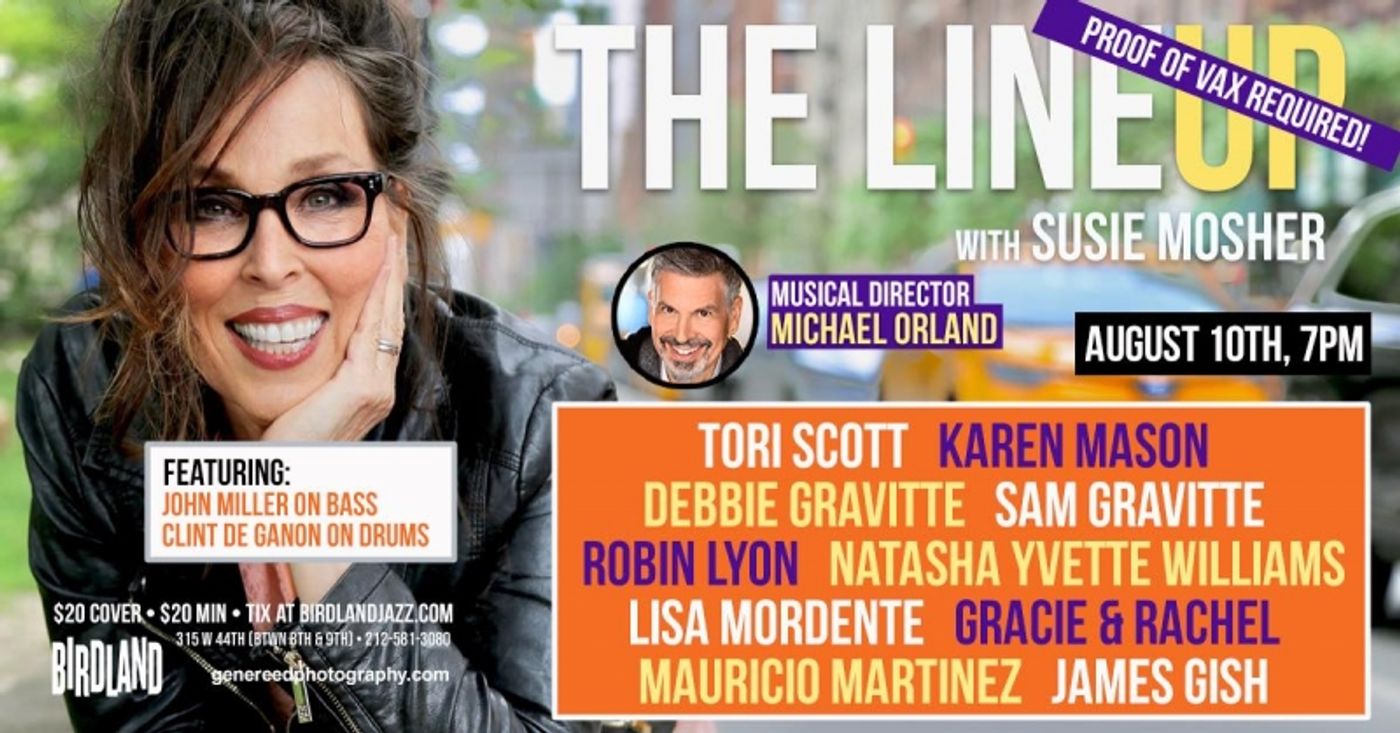 Photo Flash: Stewart Green Photographs August 3rd THE LINEUP WITH SUSIE MOSHER at Birdland Photo Flash: Stewart Green Photographs August 3rd THE LINEUP WITH SUSIE MOSHER at Birdland Image