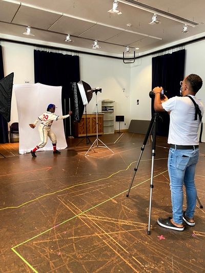 Pre-production photo shoot with Santoya Fields Photo
