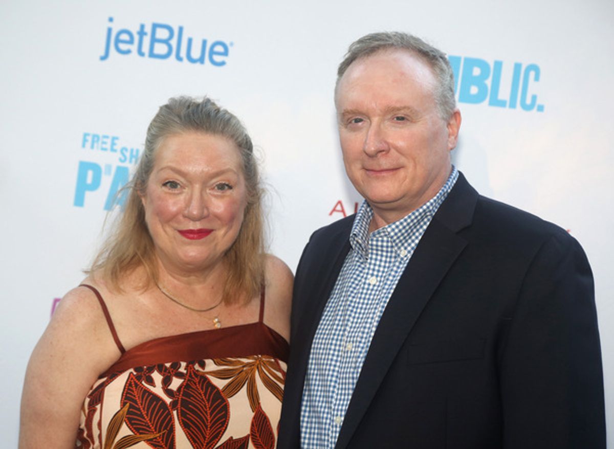 Kristine Nielsen and Brad Langdon  at 