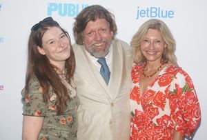 Kylie Brown, Oskar Eustis and Laurie Eustis @ BroadwayWorld Kylie Brown, Oskar Eustis and Laurie Eustis Photo