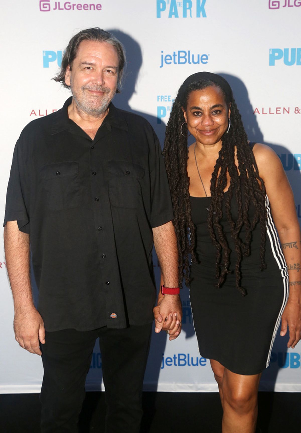 Christian Konopka and Suzan-Lori Parks at 