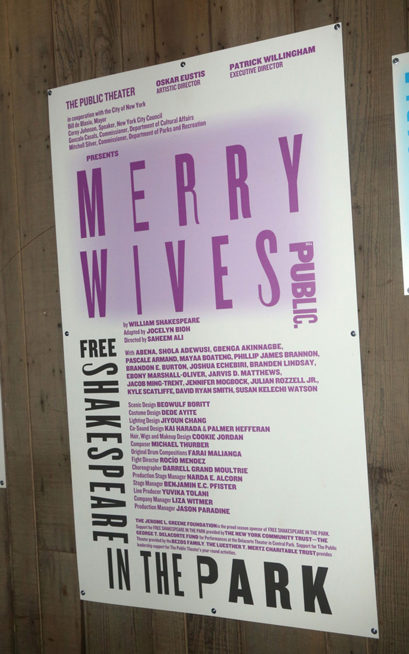 Photos: Public Theater's Shakespeare in the Park Returns with MERRY WIVES  Image