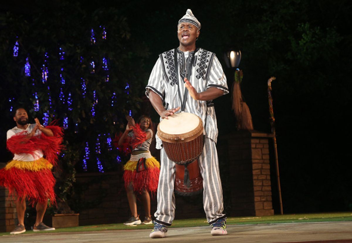 Farai Malianga and cast  at 