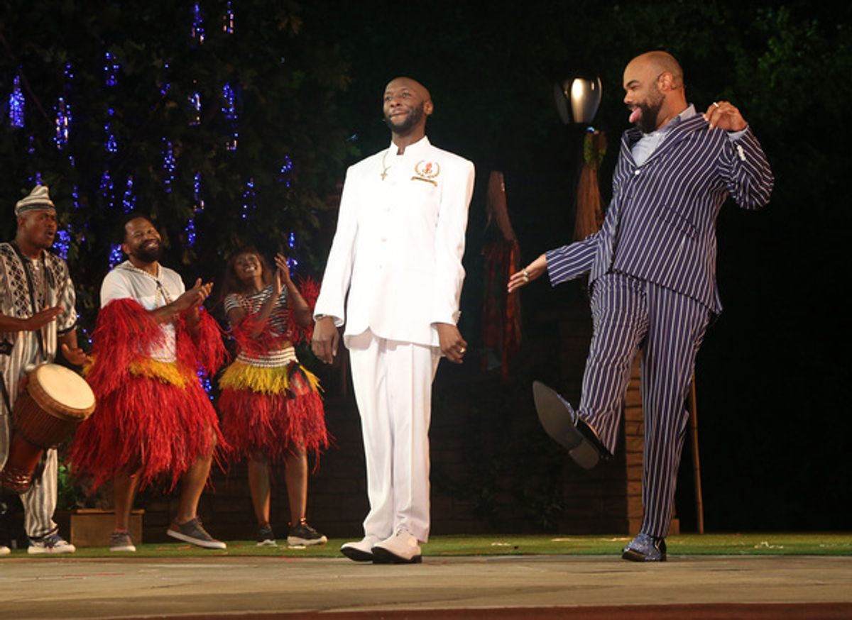 Phillip James Brannon and David Ryan Smith and cast  at 