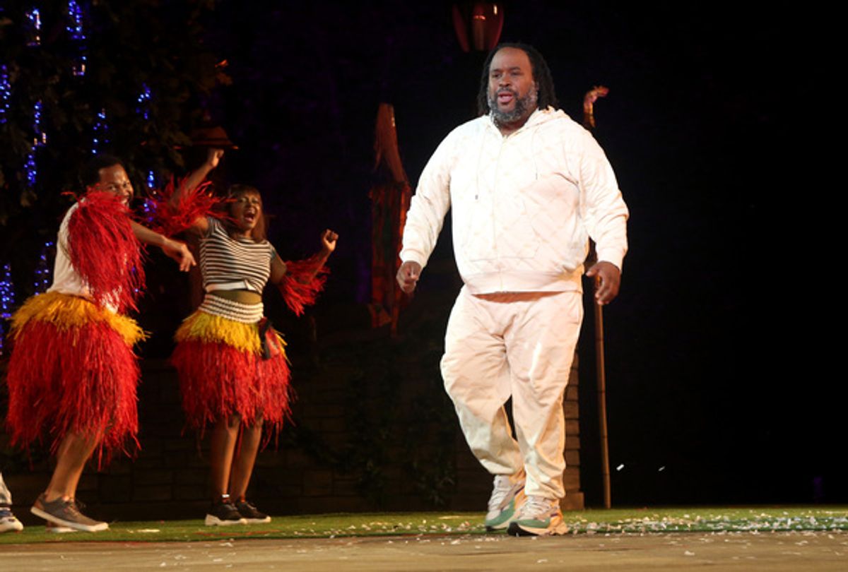 Jacob Ming Trent and cast at Photos: Public Theater's Shakespeare in the Park Returns with MERRY WIVES