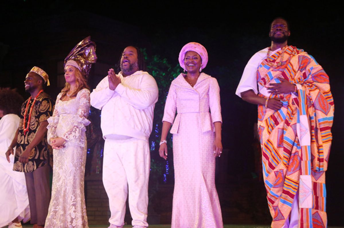 Gbenga Akinnagbe, Susan Kelechi Watson, Jacob Ming-Trent, Pascale Armand and Kyle Scatliffe  at 