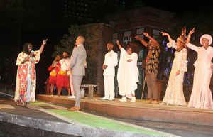 Jocelyn Bioh, Saheem Ali and cast @ BroadwayWorld Jocelyn Bioh, Saheem Ali and cast Photo
