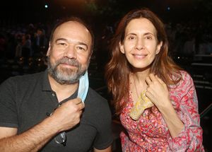 Danny Burstein and Jessica Hecht @ BroadwayWorld Danny Burstein and Jessica Hecht Photo