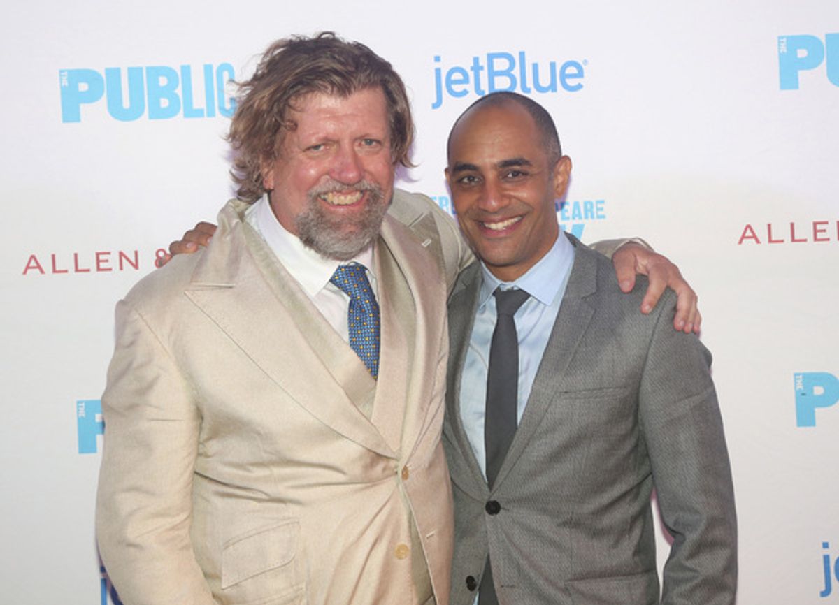Oskar Eustis and Saheem Ali  at 