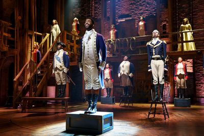 The Cast of HAMILTON
Photo Credit: Joan Marcus Photo